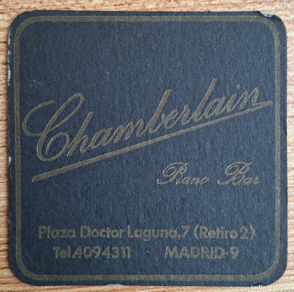 Otros art&iacute;culos de coleccionismo en papel: Posvasos Chamberlain Piano Bar - Madrid