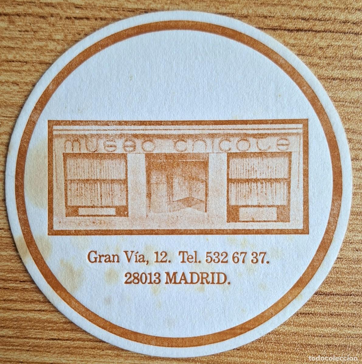 Otros art&iacute;culos de coleccionismo en papel: Posvasos Museo Chicote - Madrid