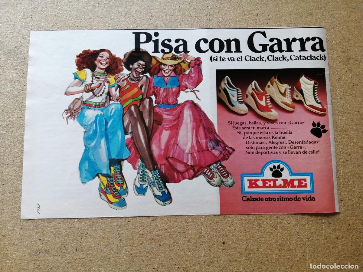 Otros art&iacute;culos de coleccionismo en papel: ANUNCIO. KELME, PISA CON GARRA