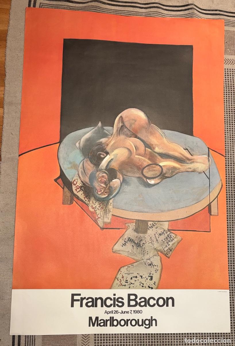 Otros art&iacute;culos de coleccionismo en papel: P&oacute;ster exposici&oacute;n Francis Bacon