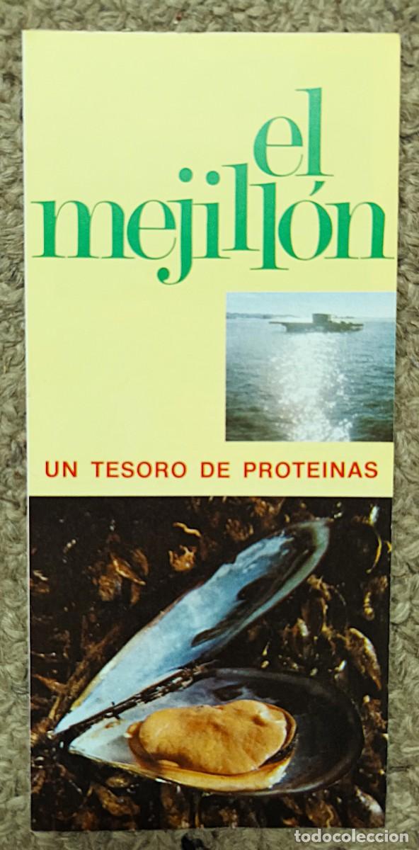 Otros art&iacute;culos de coleccionismo en papel: FOLLETO INSTITUTO NACIONAL DE CONSUMO : EL MEJILL&Oacute;N.A&Ntilde;O 1978