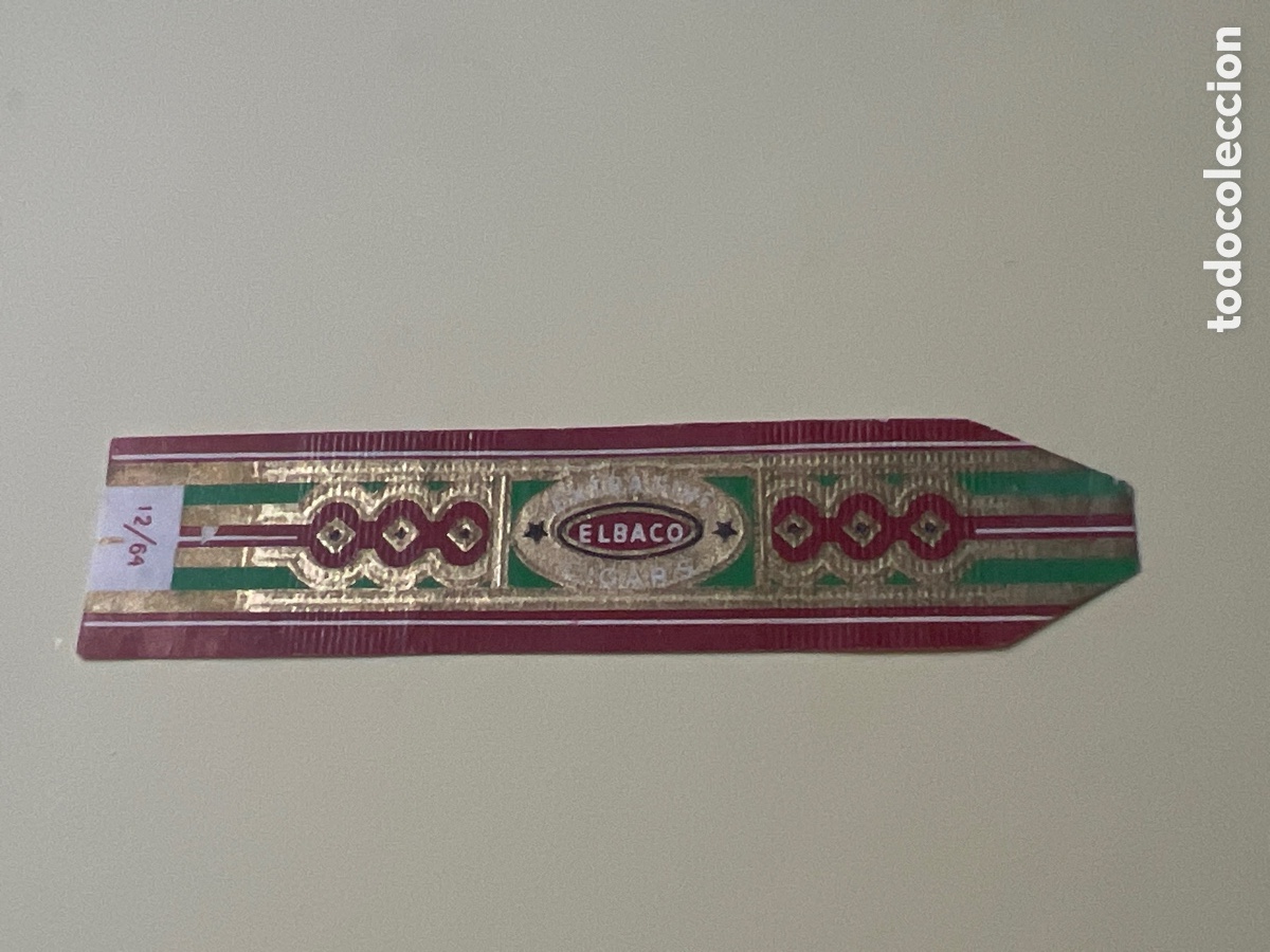 Otros art&iacute;culos de coleccionismo en papel: V3923. VITOLA - CIGAR BAND - BAGUE DE CIGARE -