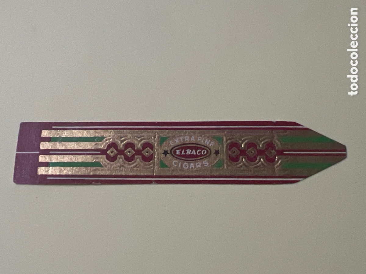 Otros art&iacute;culos de coleccionismo en papel: V3938. VITOLA - CIGAR BAND - BAGUE DE CIGARE -