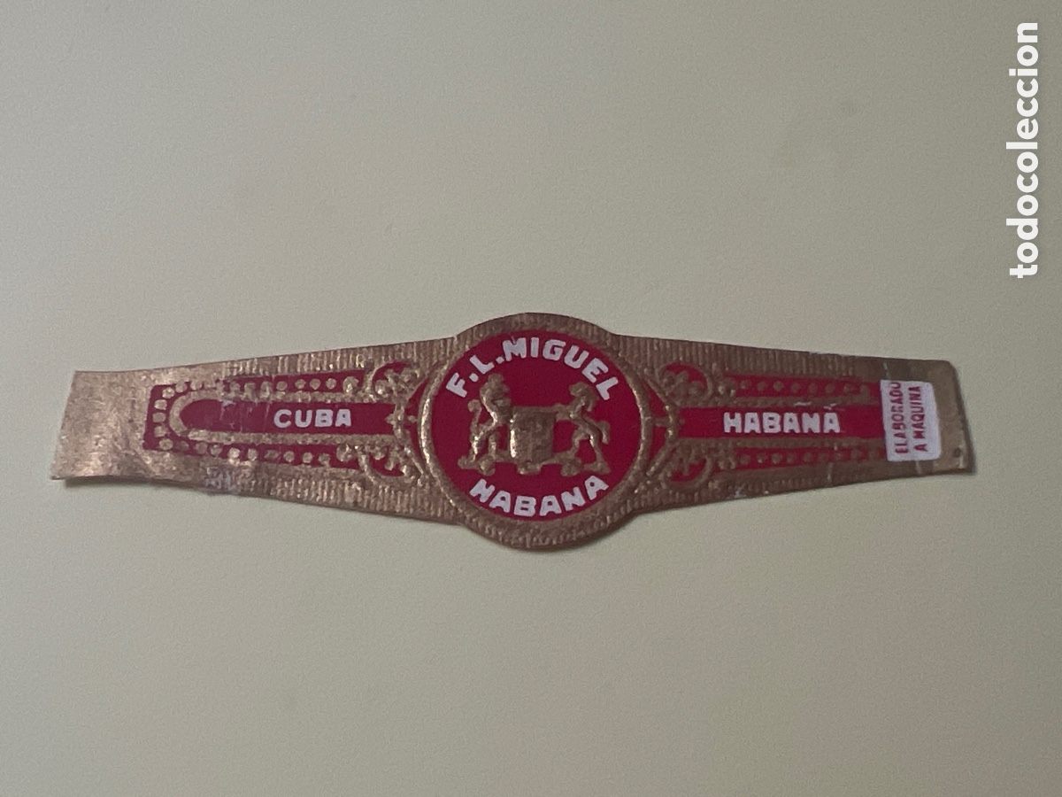 Otros art&iacute;culos de coleccionismo en papel: V4098. VITOLA - CIGAR BAND - BAGUE DE CIGARE -