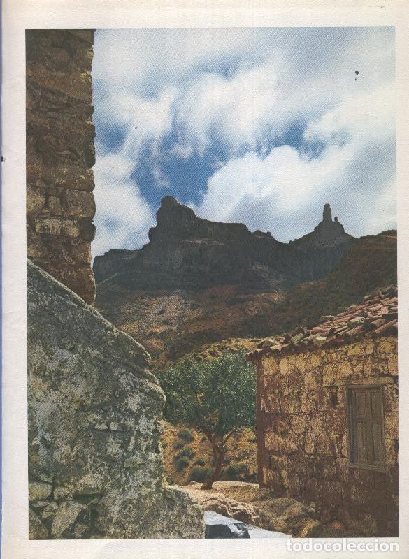Otros art&iacute;culos de coleccionismo en papel: Gran Canaria: Lamina 39: El elegante Nublo, Hito - Varios