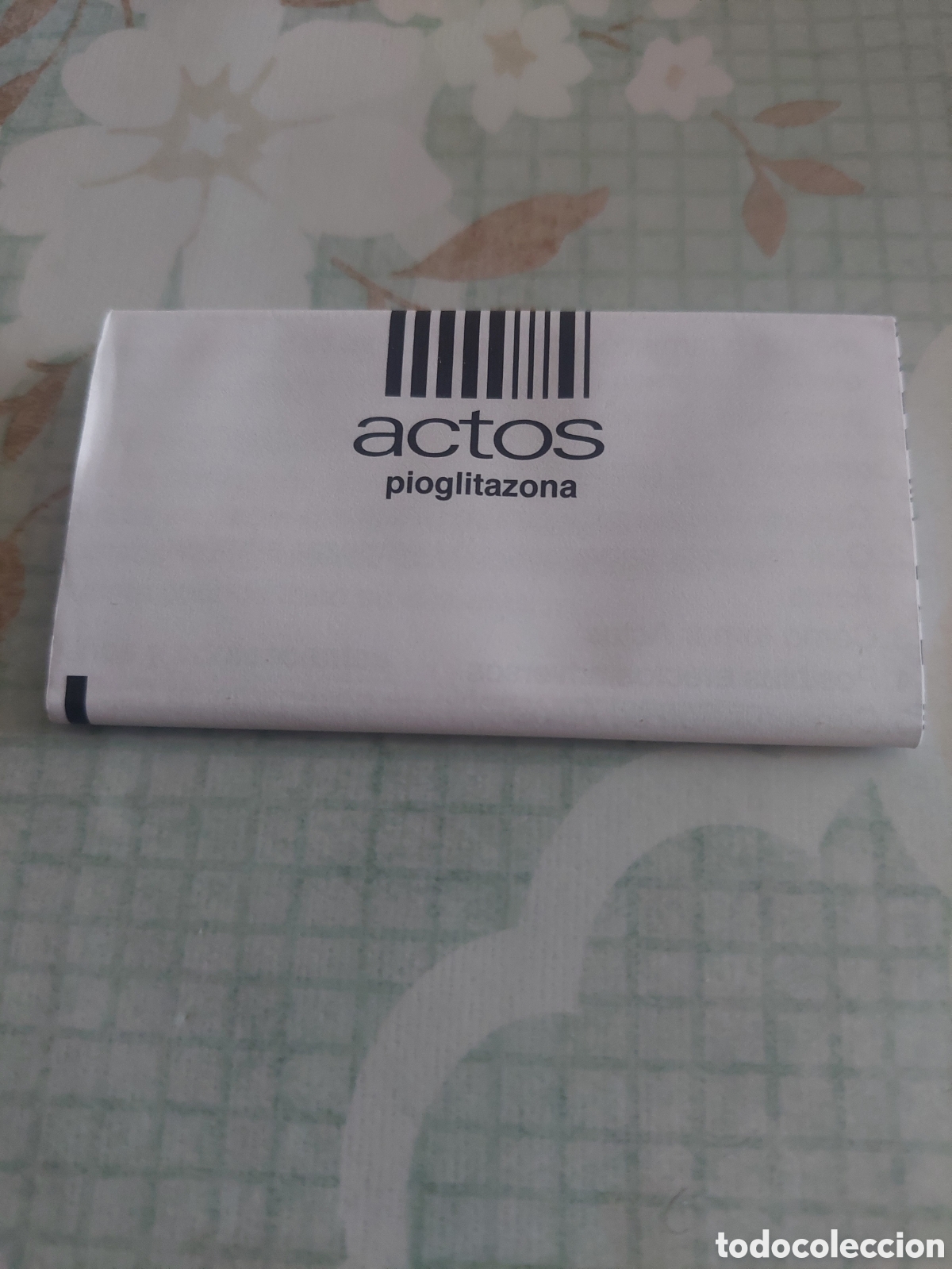 Otros art&iacute;culos de coleccionismo en papel: MEDICAMENTOS PR&Oacute;SPETO ACTOS PIOGLITAZONA