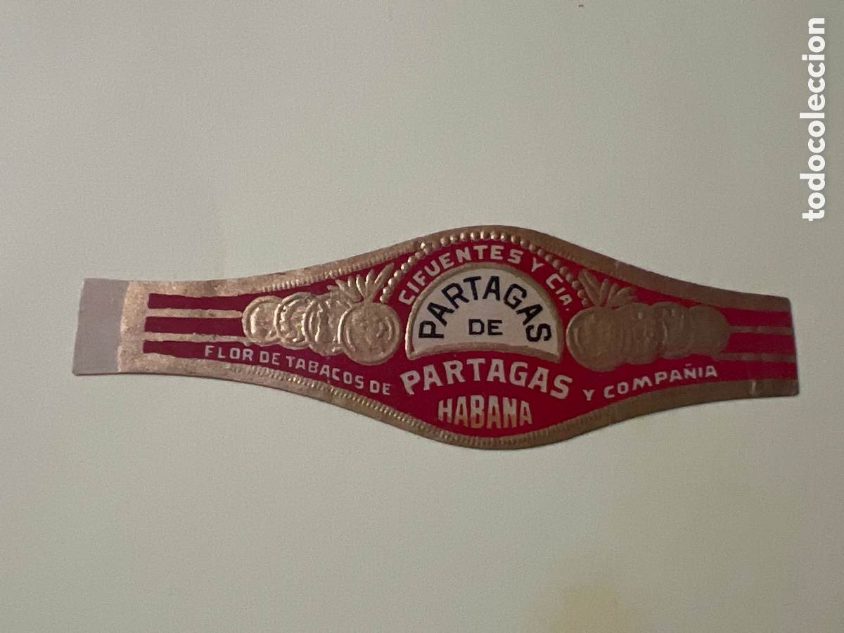 Otros art&iacute;culos de coleccionismo en papel: V5391. VITOLA - CIGAR BAND - BAGUE DE CIGARE - Zigarrenband - fascia per sigari - Anilla de puros -