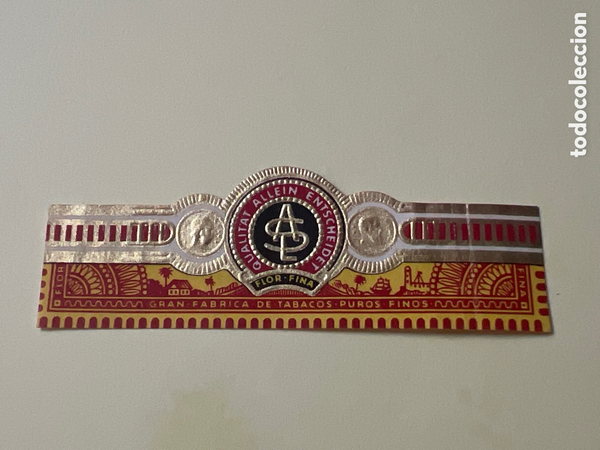 Otros art&iacute;culos de coleccionismo en papel: V5424. VITOLA - CIGAR BAND - BAGUE DE CIGARE - Zigarrenband - fascia per sigari - Anilla de puros -