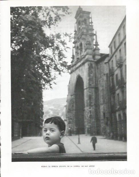 Otros art&iacute;culos de coleccionismo en papel: LAMINA 26579: Iglesia de San Anton en Bilbao - Pio Baroja