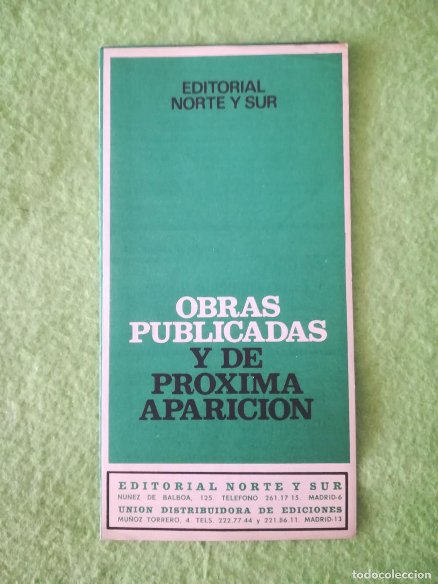 Otros art&iacute;culos de coleccionismo en papel: Folleto publicidad Editorial norte y sur 1967