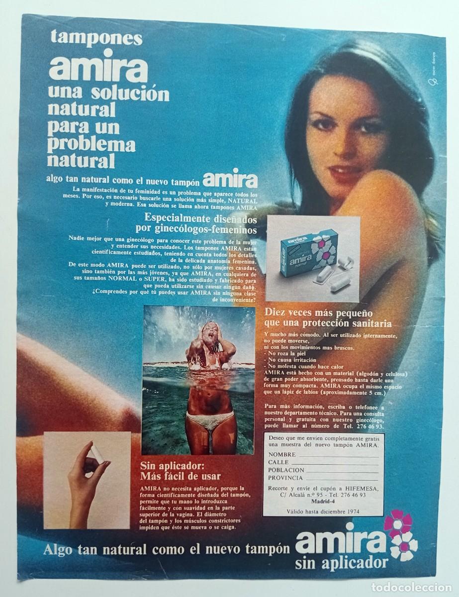 Otros art&iacute;culos de coleccionismo en papel: COLECIONISMO PAPEL ANTIGUO ANUNCIO PUBLICITARIO TAMPONES AMIRA