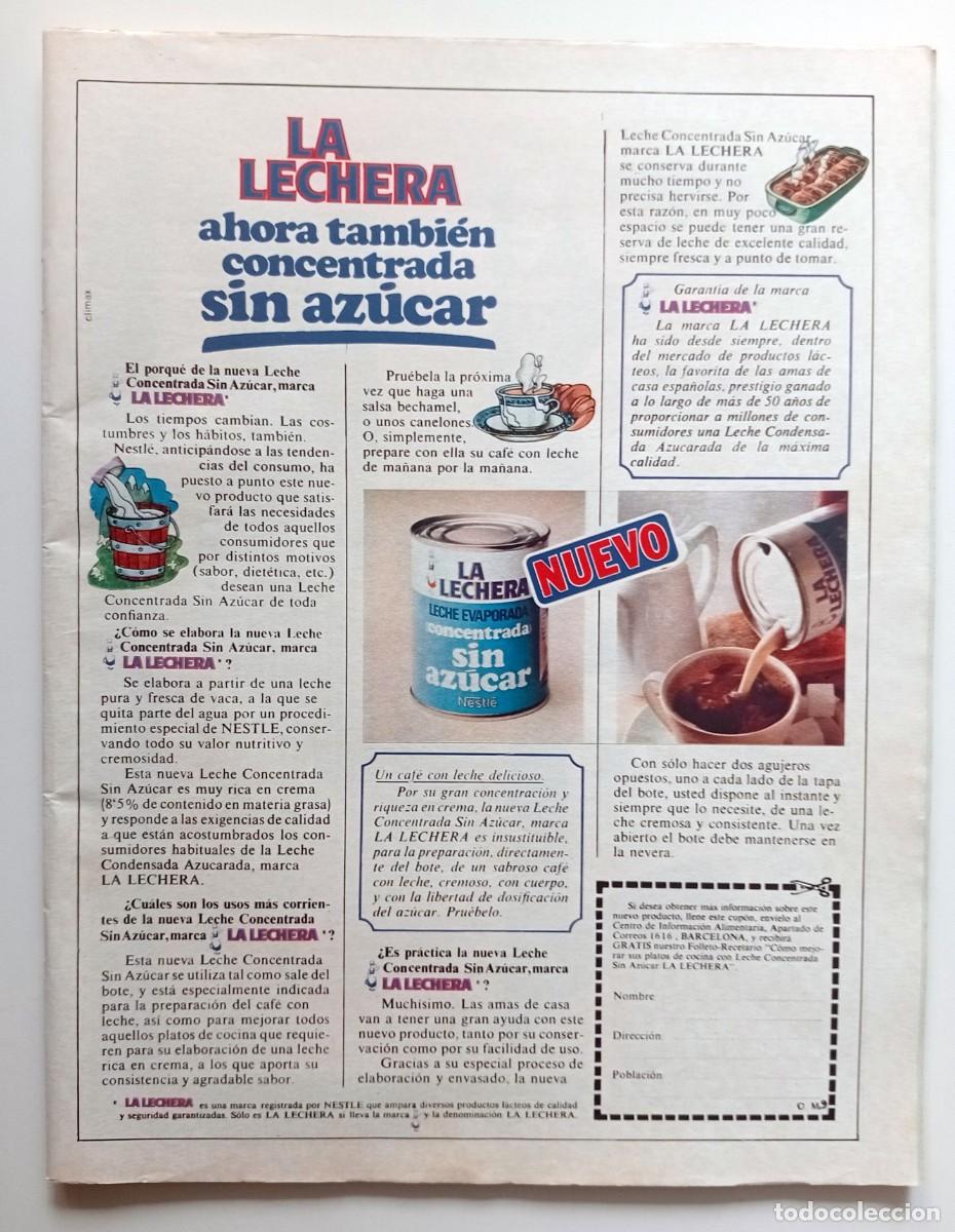 Otros art&iacute;culos de coleccionismo en papel: COLECIONISMO PAPEL ANTIGUO ANUNCIO PUBLICITARIO LECHE CONCENTRADA LA LECHERA