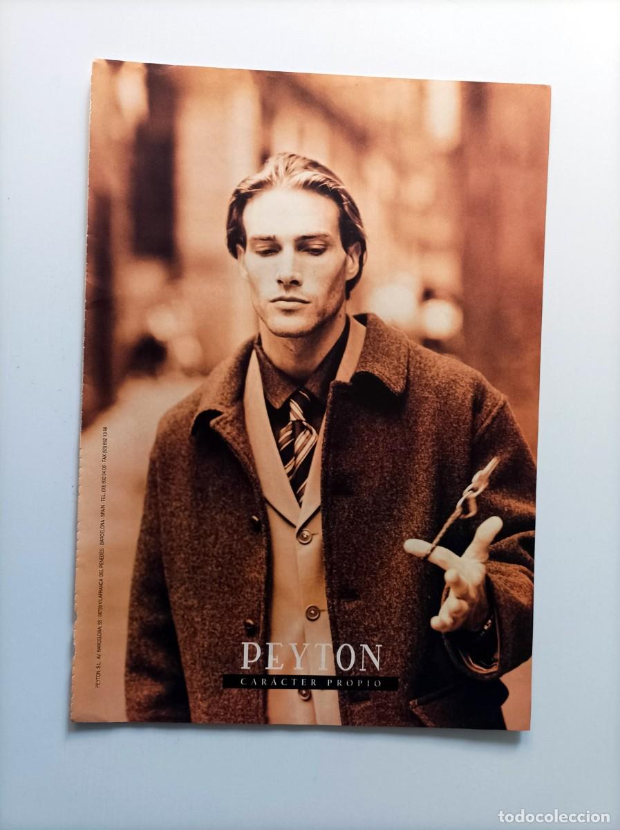 Otros art&iacute;culos de coleccionismo en papel: COLECIONISMO PAPEL ANTIGUO ANUNCIO PUBLICITARIO MARCA DE ROPA PEYTON