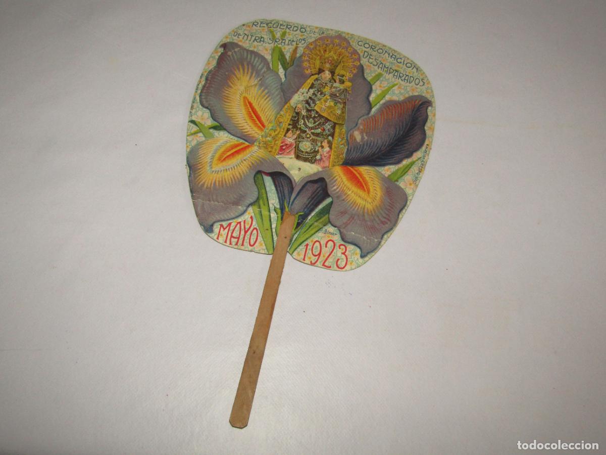 Otros art&iacute;culos de coleccionismo en papel: Antiguo Pay Pay Recuerdo de la Coronaci&oacute;n de Ntra. Sra. de los DESAMPARADOS en Mayo del A&ntilde;o 1923