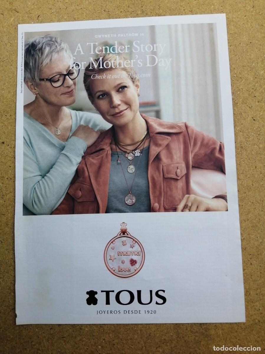 Otros art&iacute;culos de coleccionismo en papel: ANUNCIO. TOUS, JOYEROS DESDE 1920