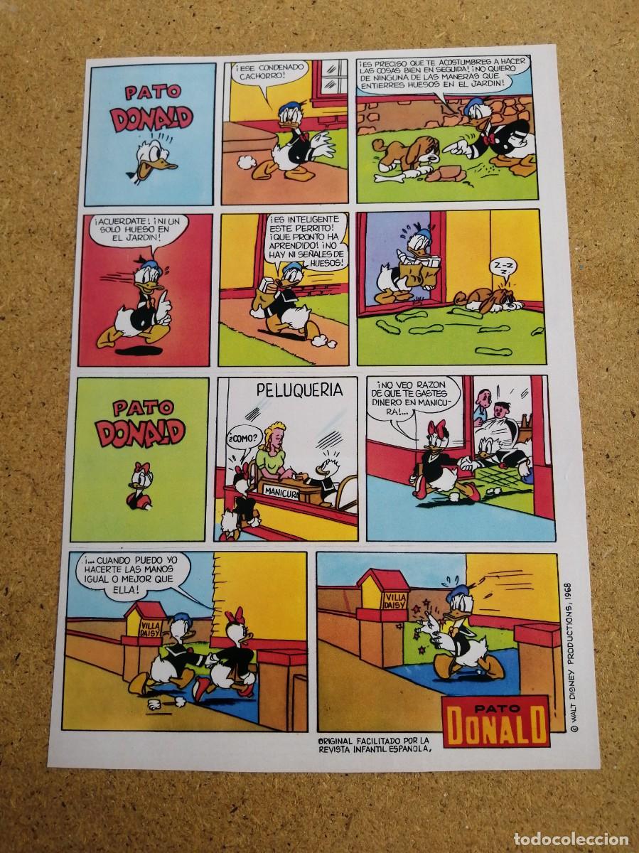 Otros art&iacute;culos de coleccionismo en papel: HOJA COMIC. PATO DONALD