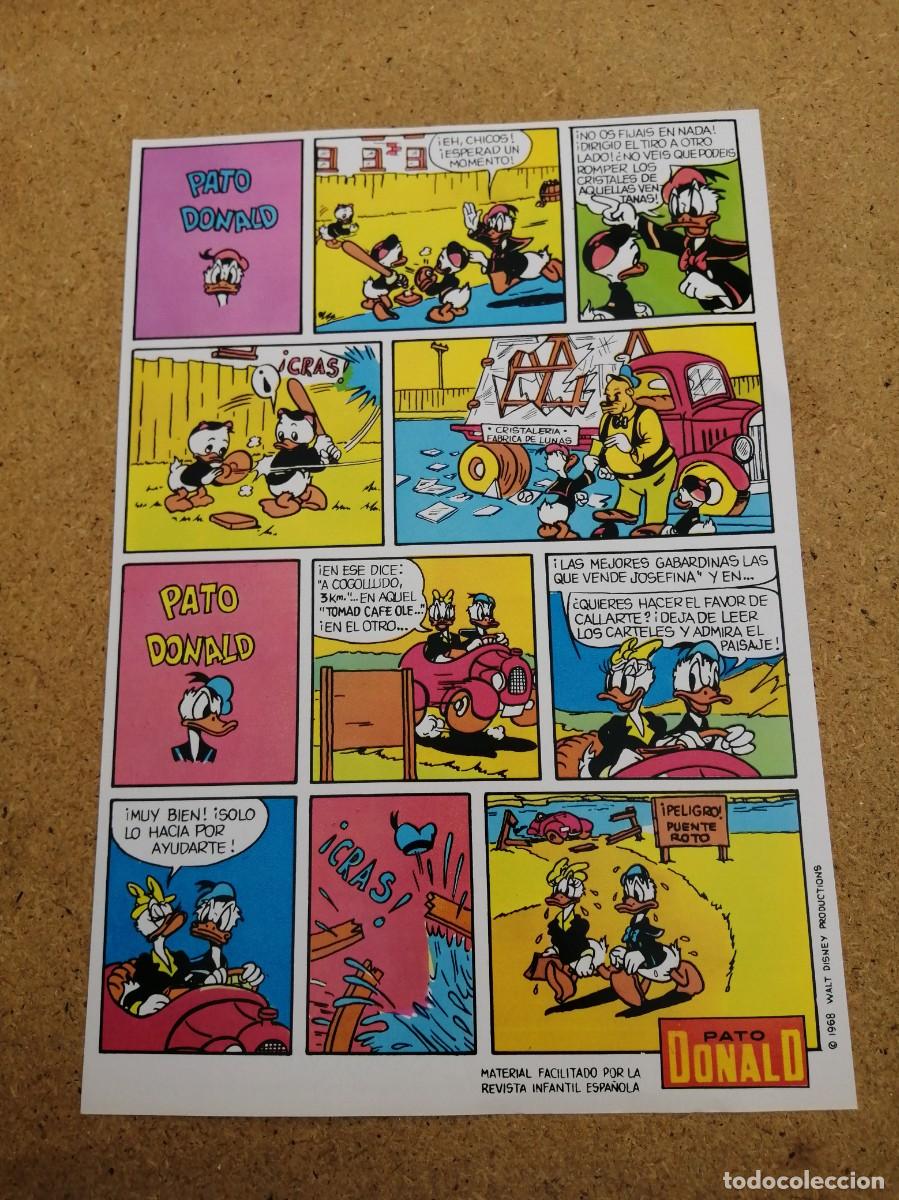 Otros art&iacute;culos de coleccionismo en papel: HOJA COMIC. PATO DONALD