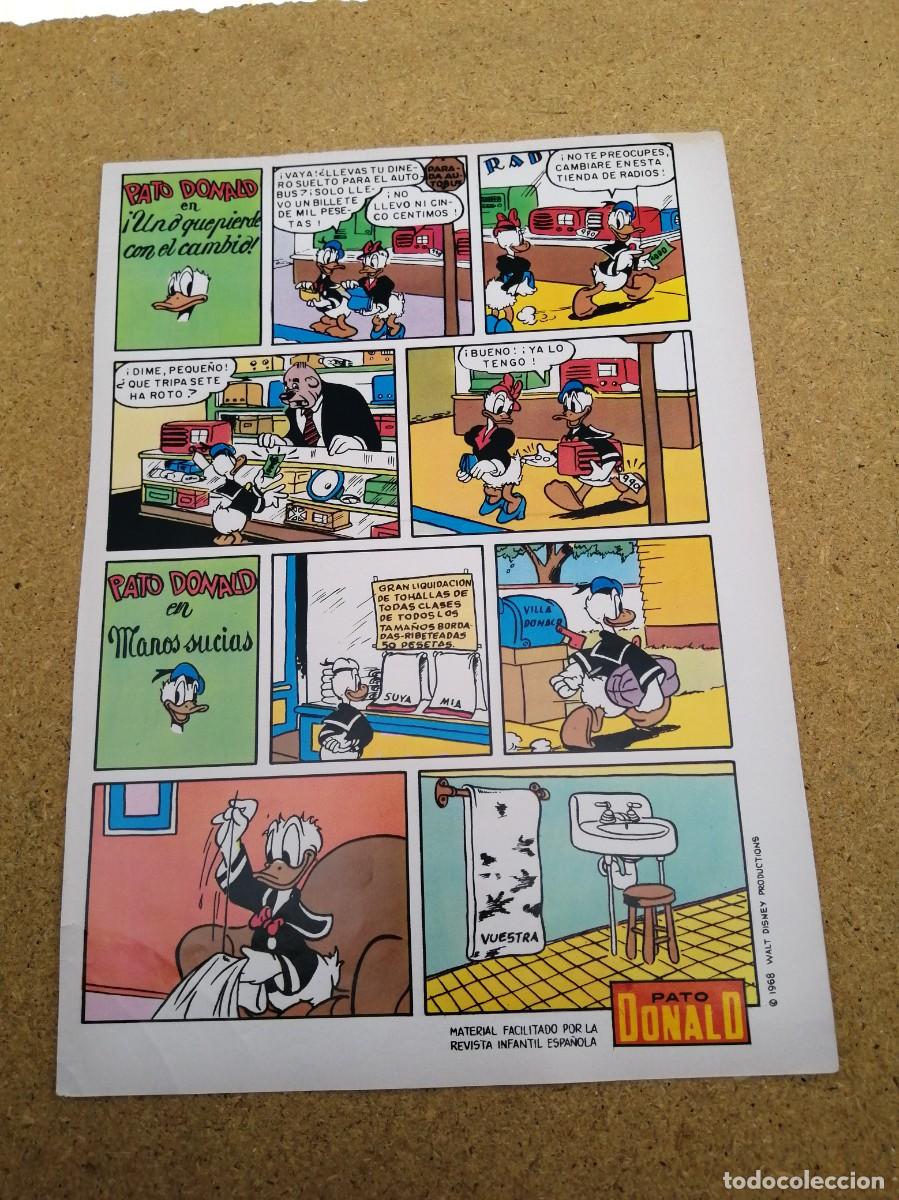 Otros art&iacute;culos de coleccionismo en papel: HOJA COMIC. PATO DONALD