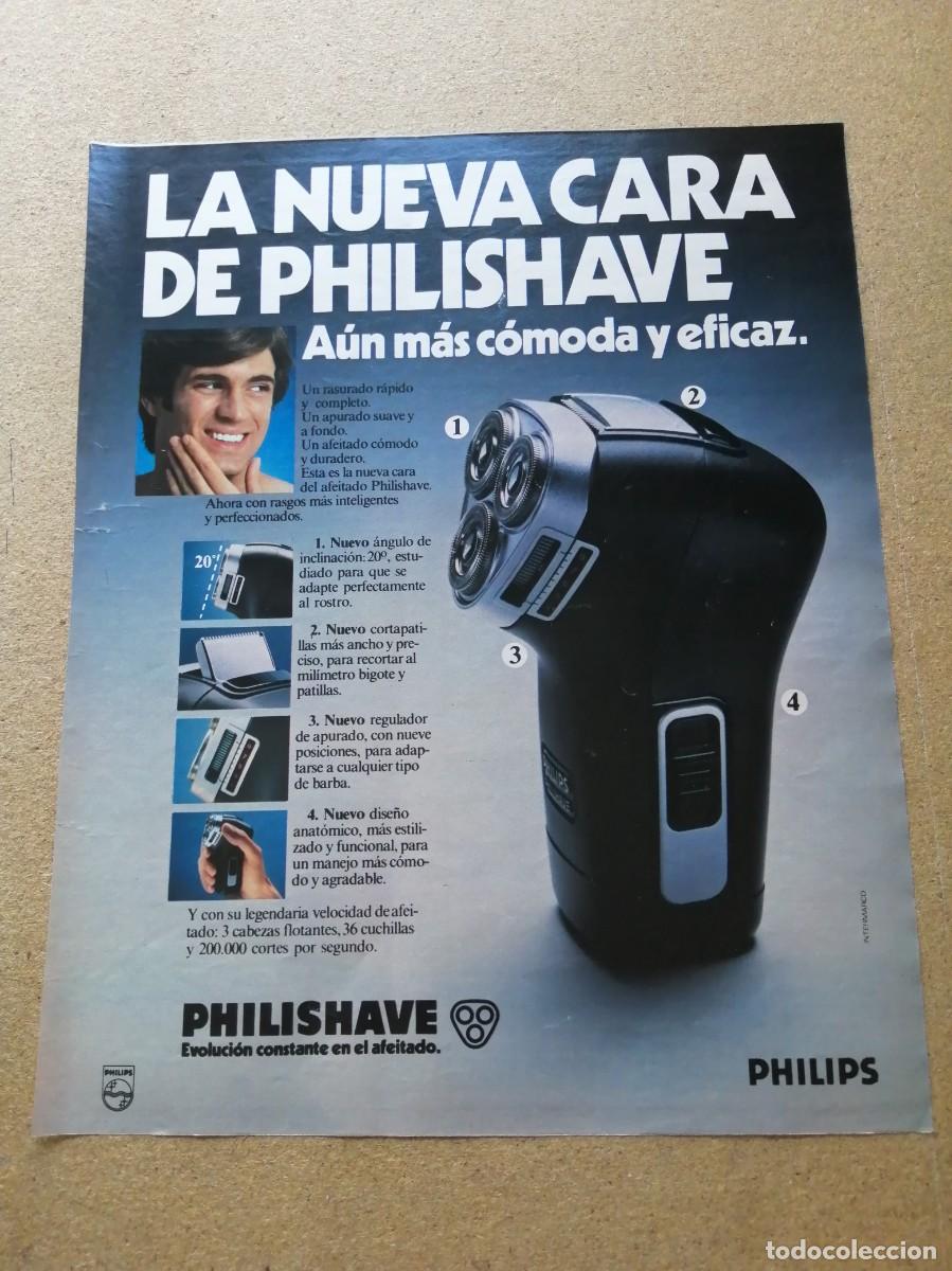 Otros art&iacute;culos de coleccionismo en papel: ANUNCIO. MAQUINA DE AFEITAR PHILISHAVE