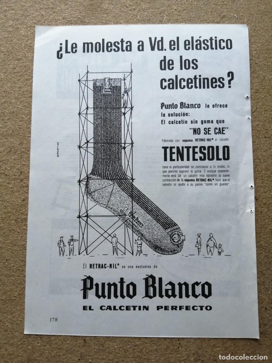 Otros art&iacute;culos de coleccionismo en papel: ANUNCIO. PUNTO BLANCO