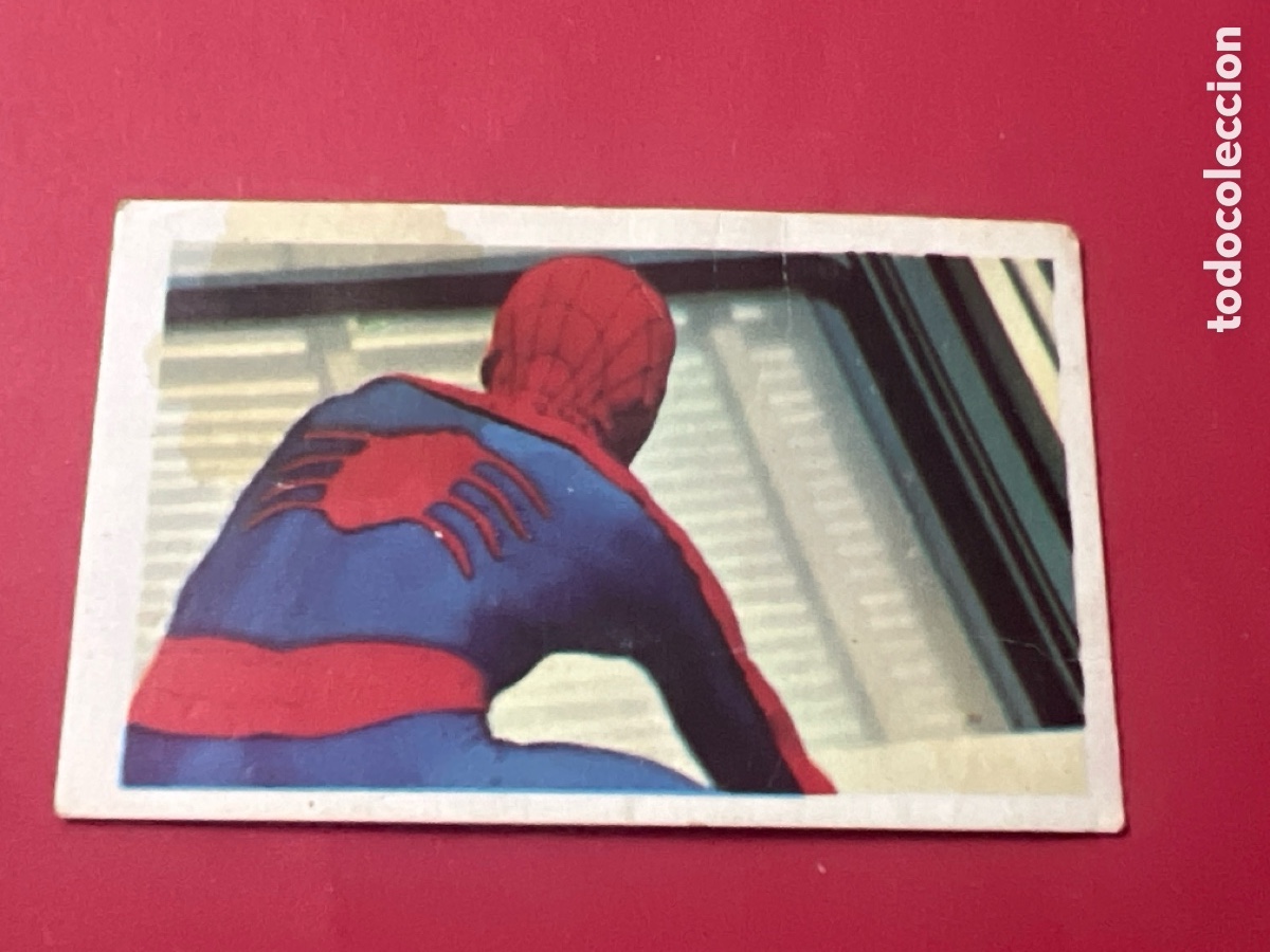 Otros art&iacute;culos de coleccionismo en papel: CROMO DE SPIDER-MAN SPIDERMAN DESPEGADO N&ordm; 107 A&Ntilde;O 1978 DEL ALBUM SPIDER-MAN SPIDERMAN DE PACOSA DOS