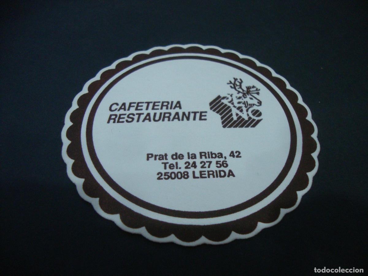 Otros art&iacute;culos de coleccionismo en papel: POSAVASOS CAFETERIA RESTAURANTE RENO