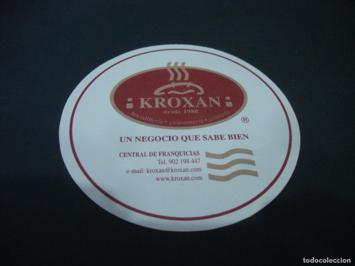 Otros art&iacute;culos de coleccionismo en papel: POSAVASOS CAFETERIA KROXAN