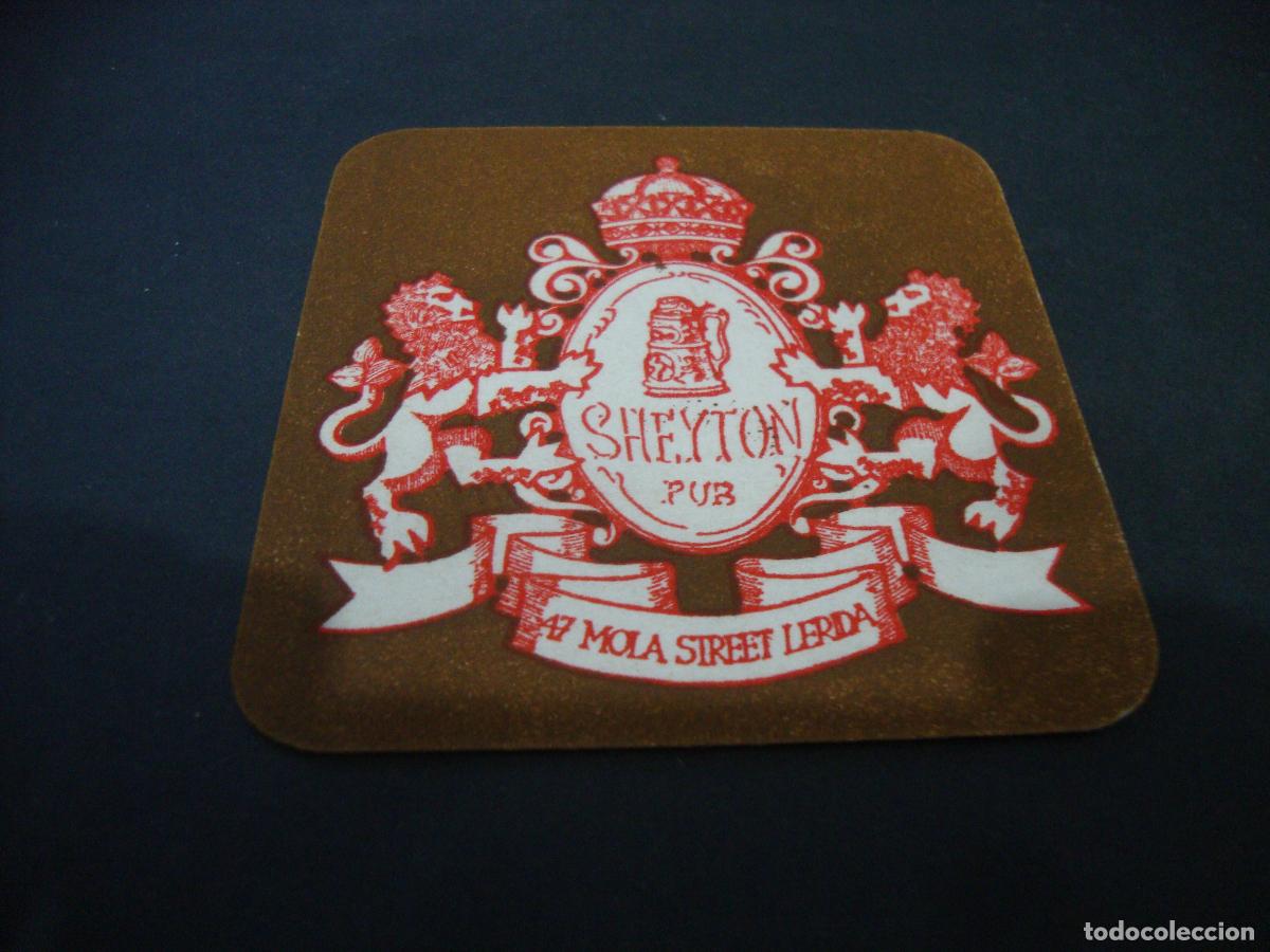 Otros art&iacute;culos de coleccionismo en papel: POSAVASOS PUB SHEYTON LERIDA