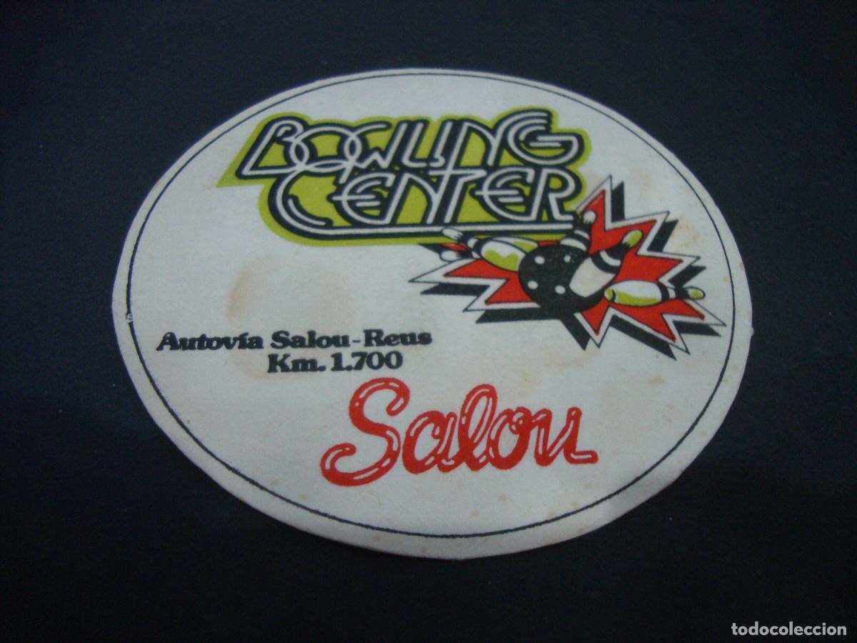 Otros art&iacute;culos de coleccionismo en papel: POSAVASOS BOWLING CENTER SALOU
