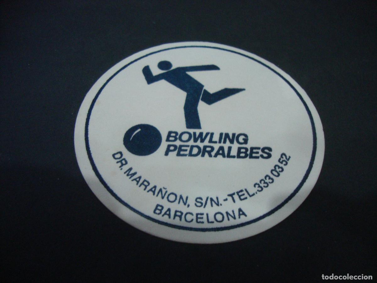 Otros art&iacute;culos de coleccionismo en papel: POSAVASOS BOWLING PEDRALBES BARCELONA