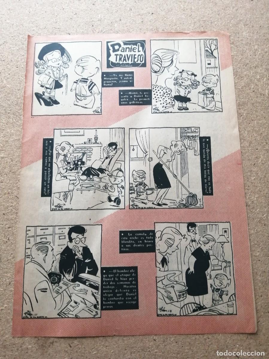 Otros art&iacute;culos de coleccionismo en papel: HOJA COMIC. DANIEL EL TRAVIESO