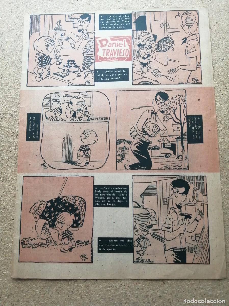 Otros art&iacute;culos de coleccionismo en papel: HOJA COMIC. DANIEL EL TRAVIESO