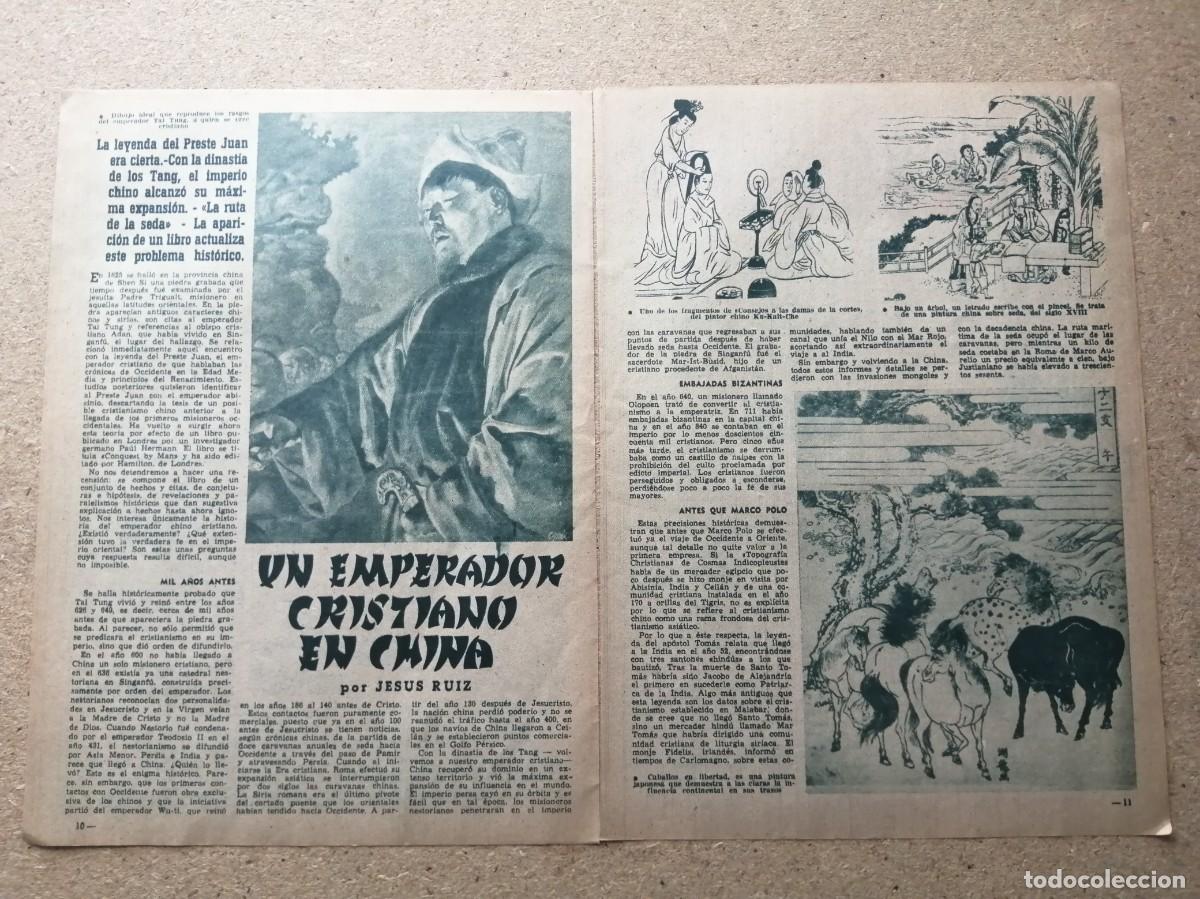 Otros art&iacute;culos de coleccionismo en papel: REPORTAJE. UN EMPERADOR CRISTIANO EN CHINA