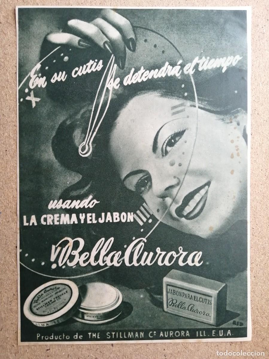 Otros art&iacute;culos de coleccionismo en papel: ANUNCIO. BELLA AURORA