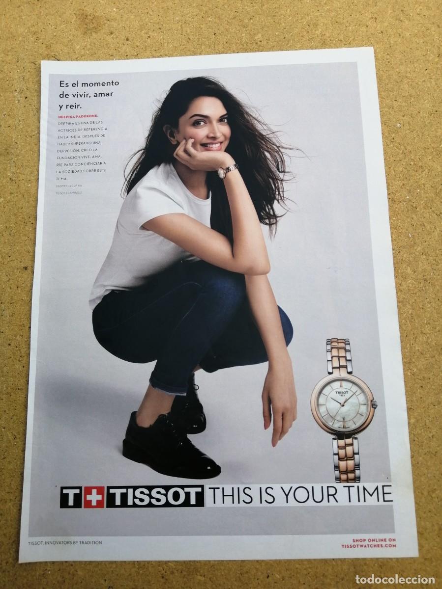Otros art&iacute;culos de coleccionismo en papel: ANUNCIO. RELOJ TISSOT