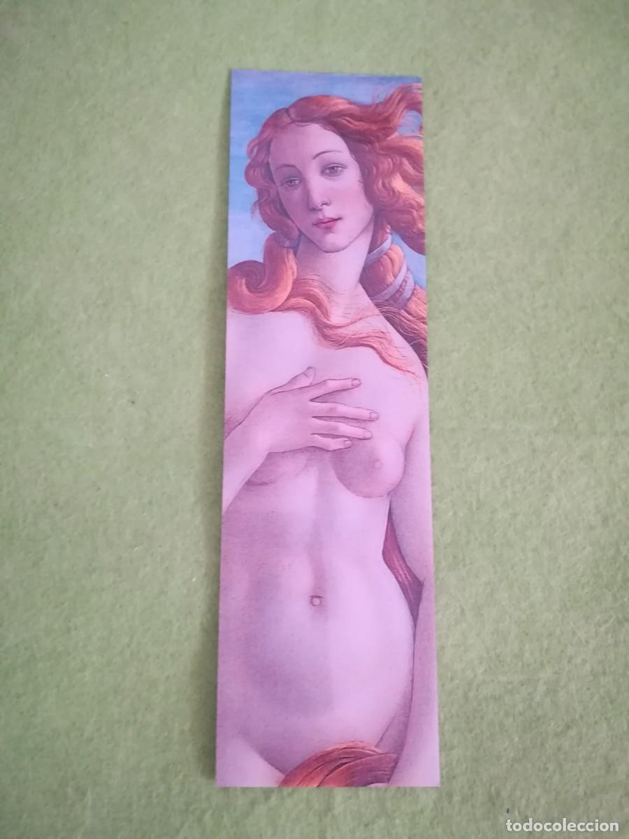 Otros art&iacute;culos de coleccionismo en papel: Marcapaginas plastico Firenze Galleria degli Uffizi Sandro Botticelli la nascita di Venere
