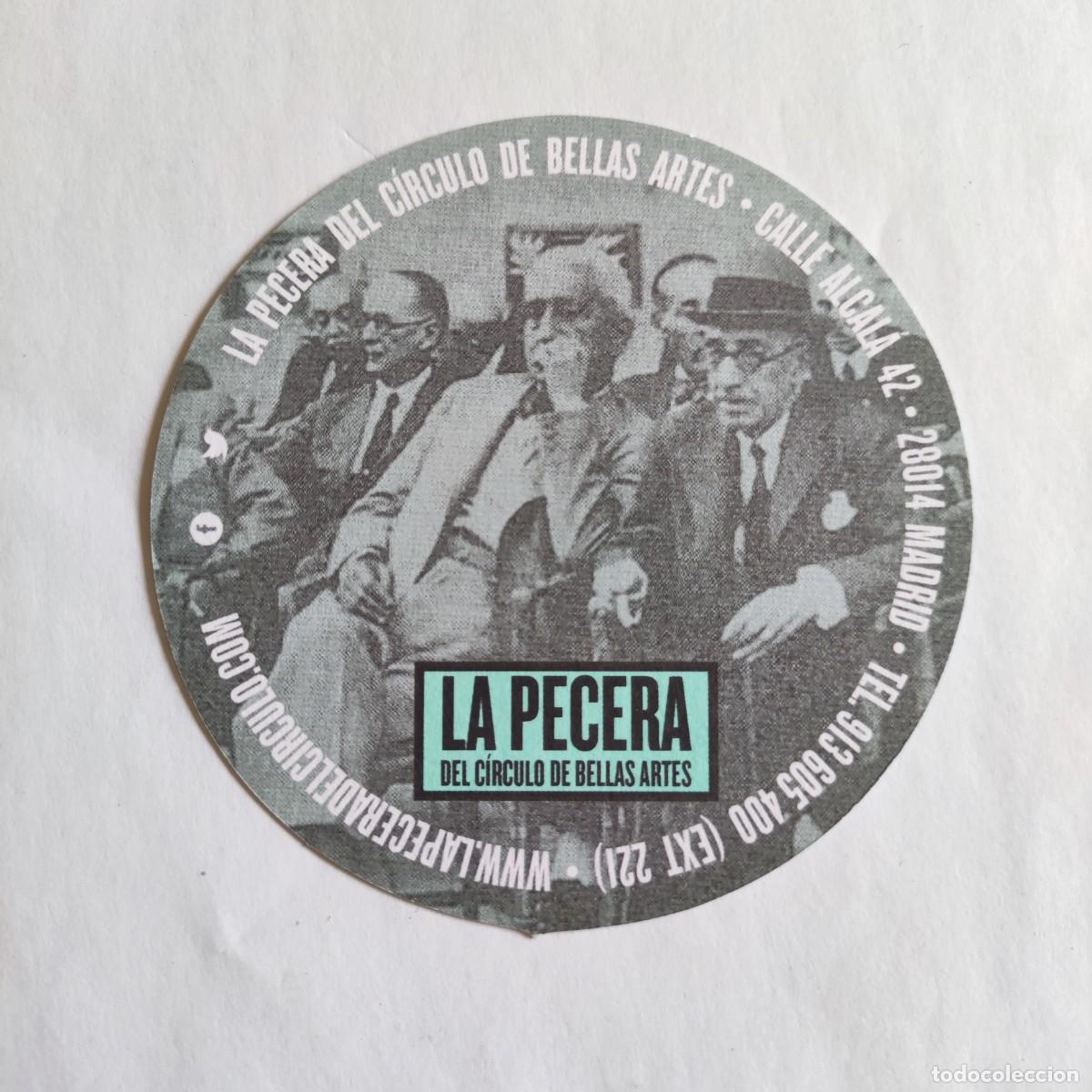 Otros art&iacute;culos de coleccionismo en papel: POSAVASOS MADRID - LA PECERA DEL CIRCULO DE BELLAS ARTES / TEL. EXT 221 - 2026