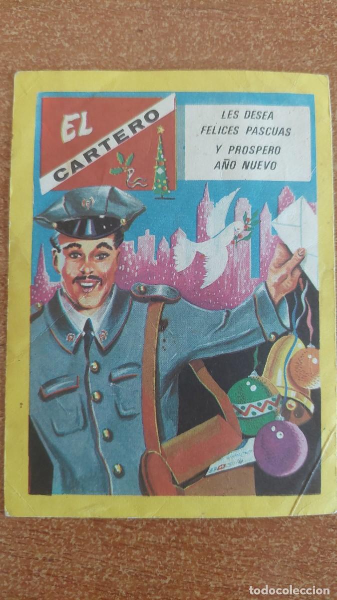 Otros art&iacute;culos de coleccionismo en papel: Tarjeta felicitaci&oacute;n El cartero Valencia