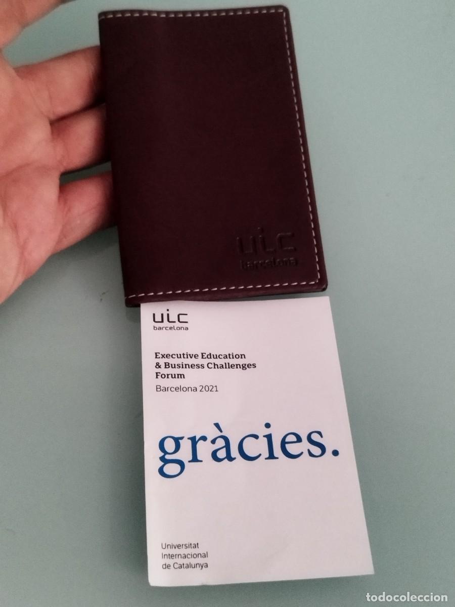 Otros art&iacute;culos de coleccionismo en papel: Tarjetero de Universitat Internacional de Catalunya (UIC Barcelona).