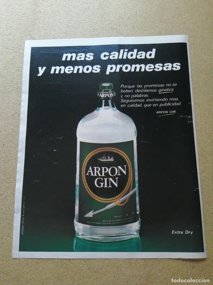 Sammelleidenschaft Andere Papierartikel: ANUNCIO. GINEBRA ARPON