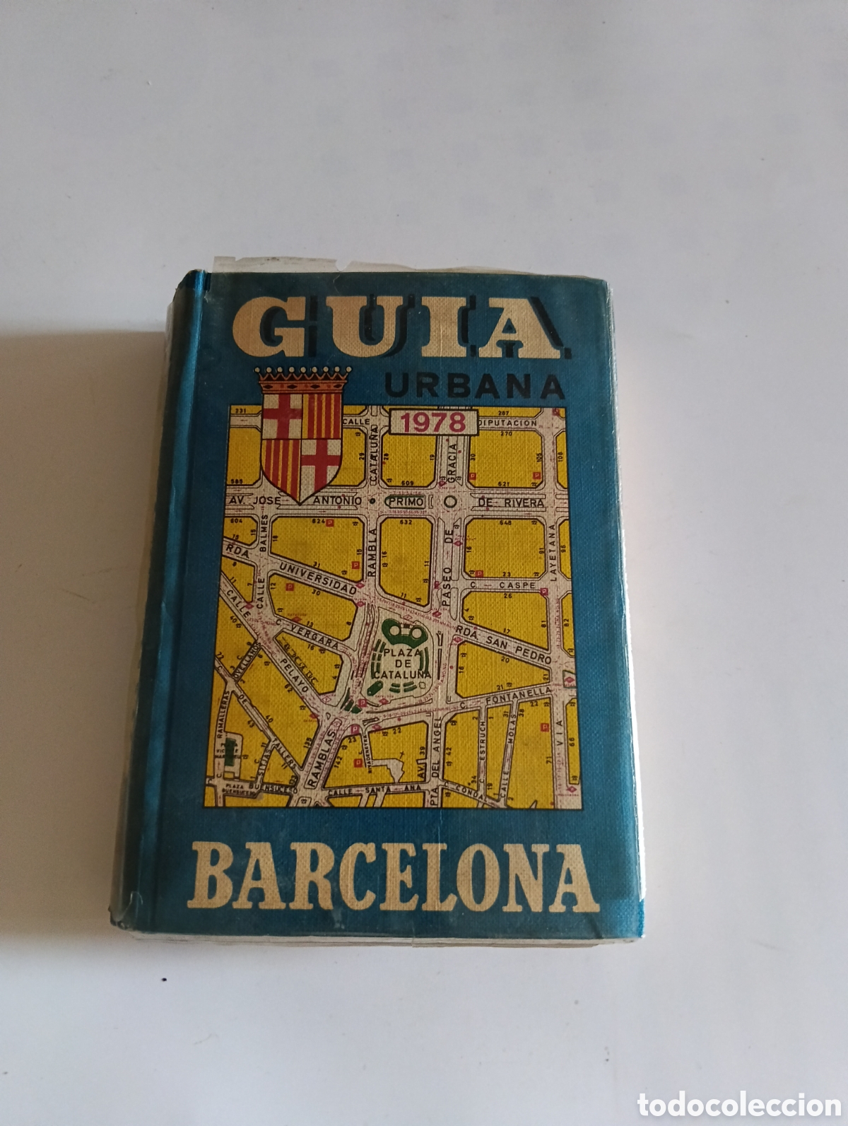 Otros art&iacute;culos de coleccionismo en papel: GUIA URBANA BARCELONA 1978