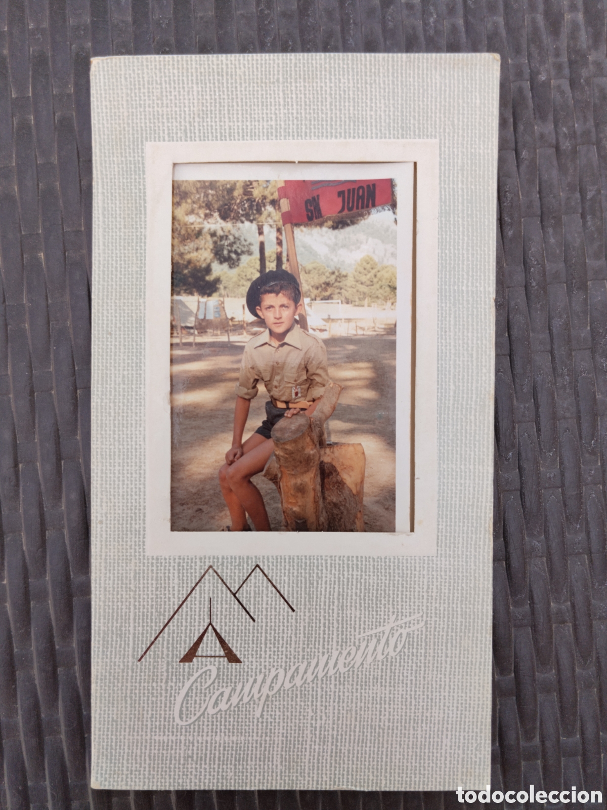 Otros art&iacute;culos de coleccionismo en papel: Fotograf&iacute;a campamento San juan Alcaraz (Albacete) OJE, frente de juventudes.organizacion juvenil.seu