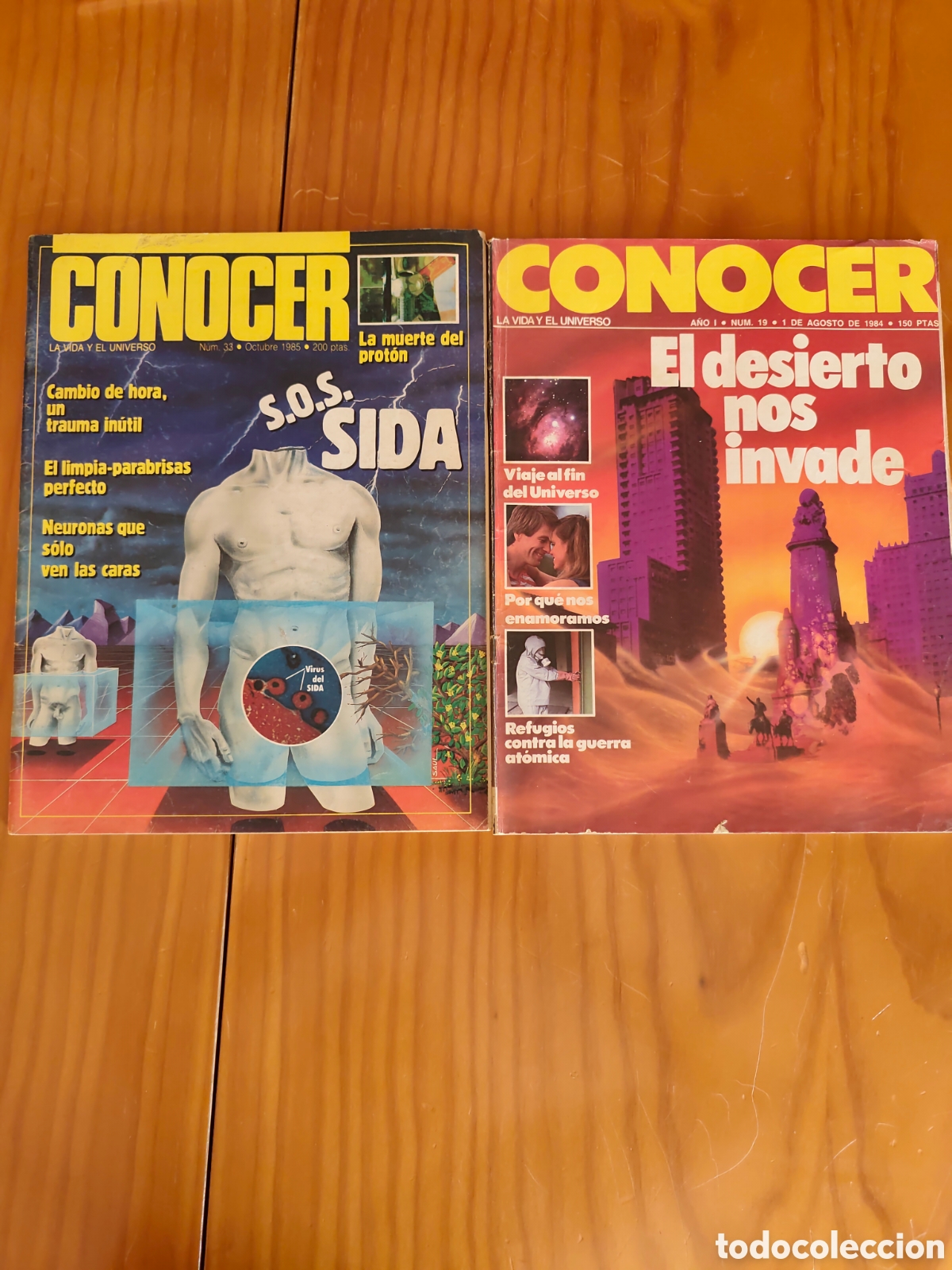 Otros art&iacute;culos de coleccionismo en papel: Revistas Conocer de La vida y el Universo