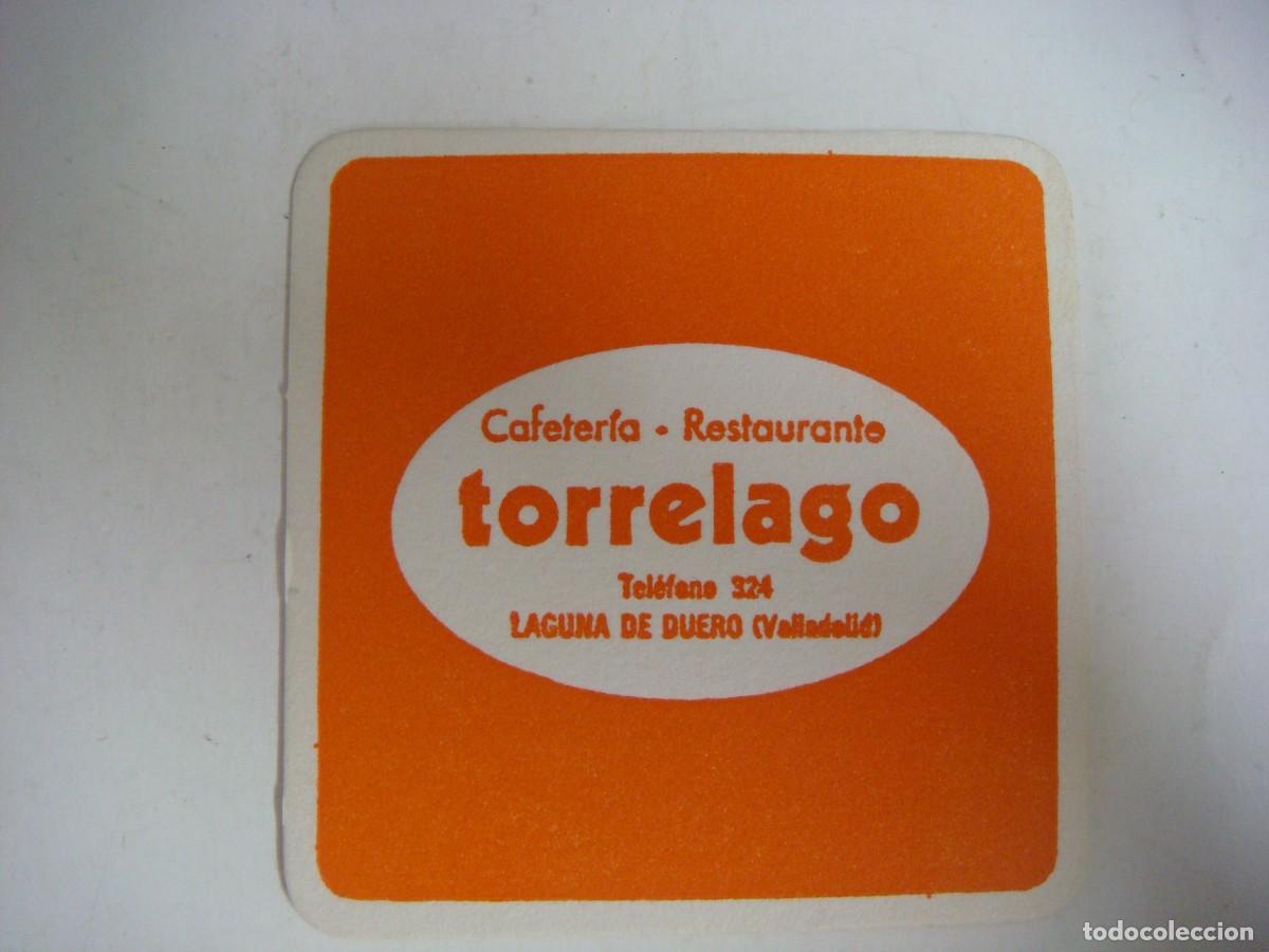 Otros art&iacute;culos de coleccionismo en papel: POSAVASOS DE PAPEL DE CAFETERIA TORRELAGO LAGUNA DE DUERO VALLADOLID-CAR-N&ordm;-82-BIS