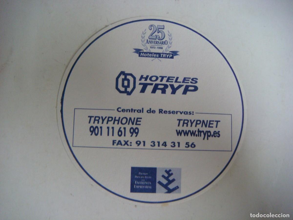 Otros art&iacute;culos de coleccionismo en papel: POSAVASOS DE PAPEL DE HOTELES TRYP-CAR-N&ordm;-82-BIS