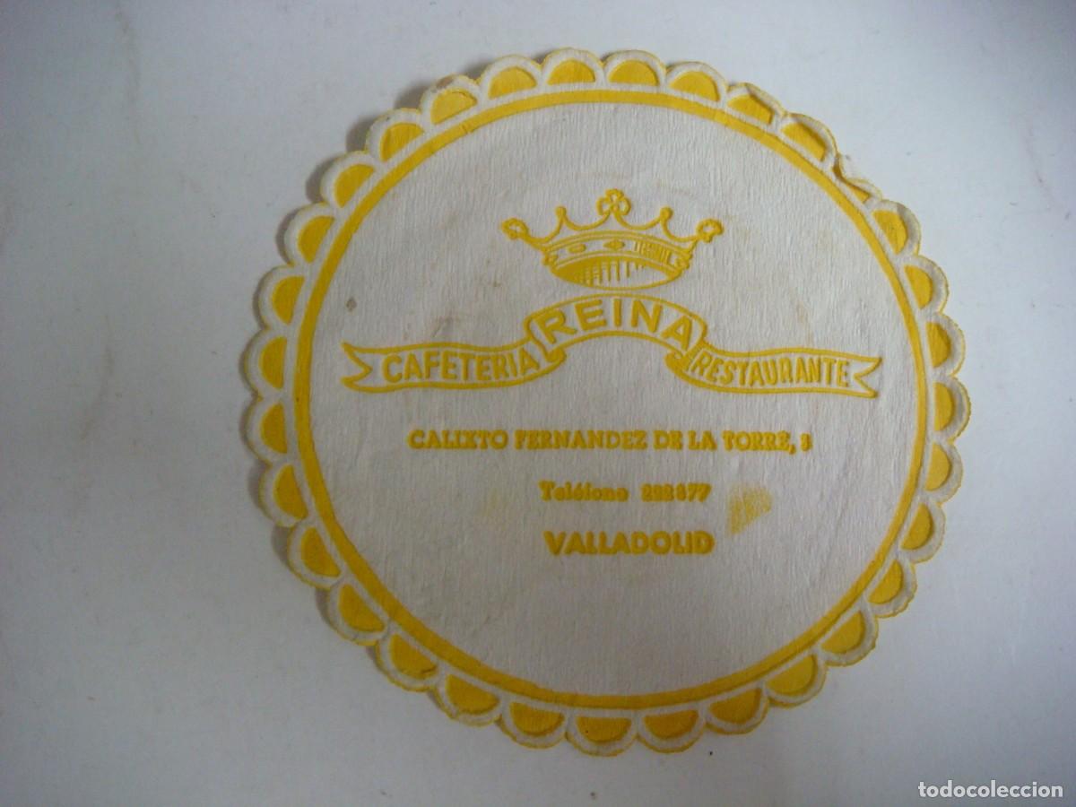 Otros art&iacute;culos de coleccionismo en papel: POSAVASOS DE PAPEL DE CAFETERIA REINA VALLADOLID-CAR-N&ordm;-82-BIS.