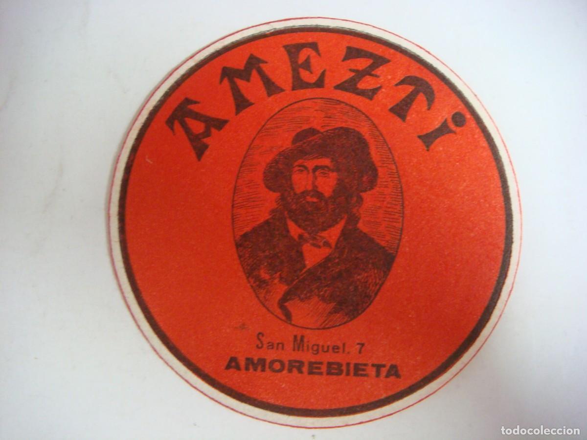 Otros art&iacute;culos de coleccionismo en papel: POSAVASOS DE PAPEL DE AMEZTI AMOREBIETA-CAR-N&ordm;-82-BIS.