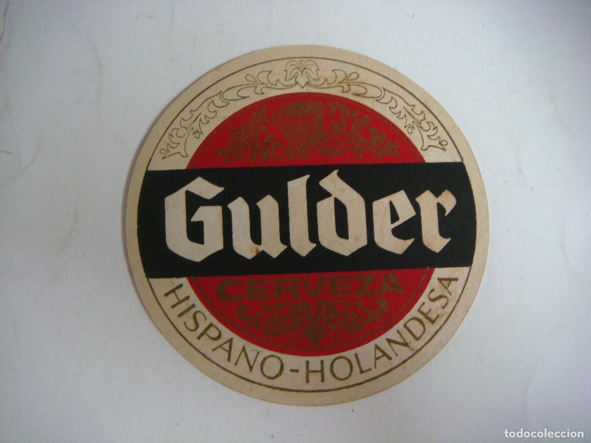 Otros art&iacute;culos de coleccionismo en papel: POSAVASOS DE PAPEL DE GULDER HISPANO HOLANDESA-CAR-N&ordm;-82-BIS.