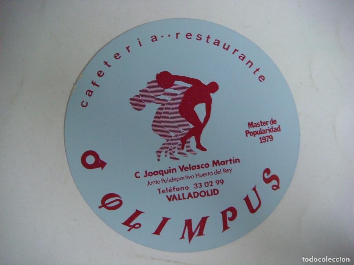 Otros art&iacute;culos de coleccionismo en papel: POSAVASOS DE PAPEL DE CAFETERIA RESTAURANTE OLIMPUS VALLADOLID-CAR-N&ordm;-82-BIS.