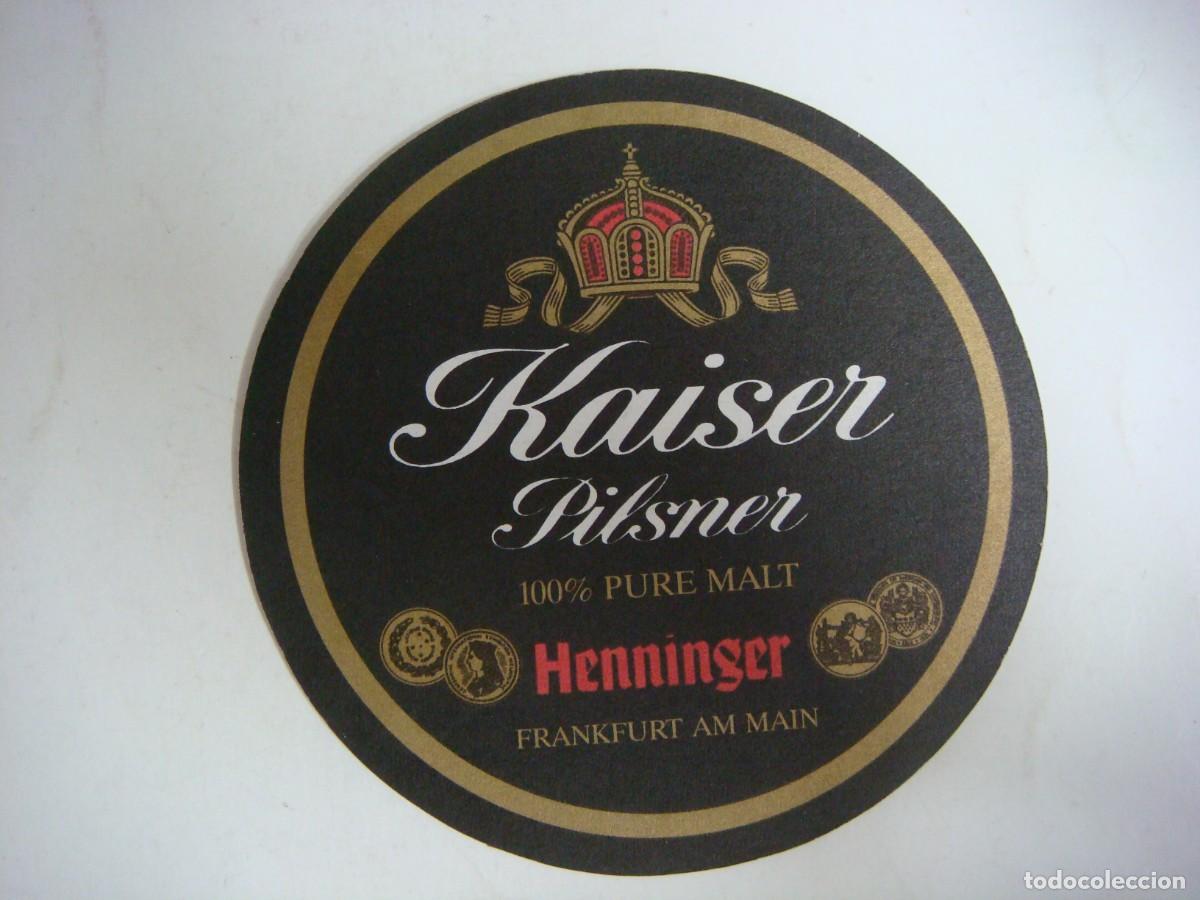 Otros art&iacute;culos de coleccionismo en papel: POSAVASOS DE PAPEL DE KAISER PILSNER-CAR-N&ordm;-82-BIS
